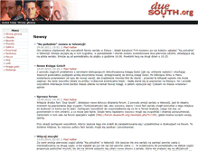 Tablet Screenshot of duesouth.org
